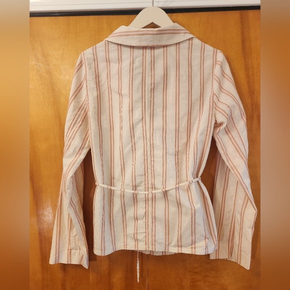 J. Crew Women's Wrap Top in Stripe Size XS - Picture 4 of 11